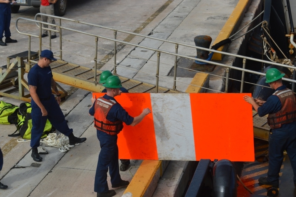 Coast Guard continues repairs to ATON in Saipan