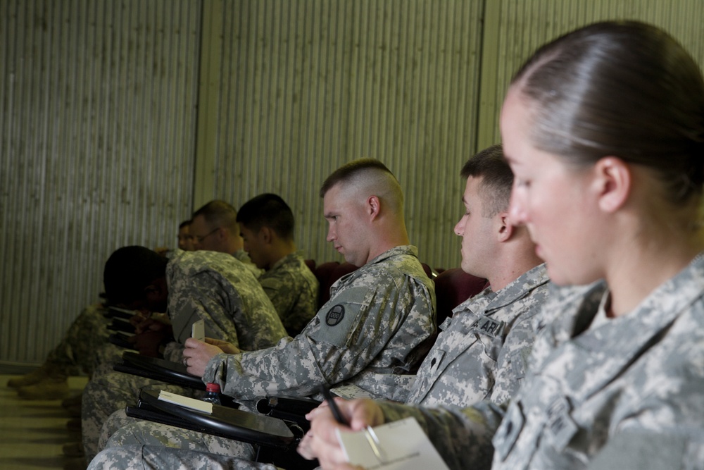 Multinational Battle Group-East Soldiers compete to be named Soldier of the Month