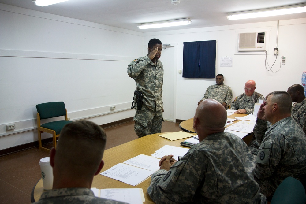 Multinational Battle Group-East Soldiers compete to be named Soldier of the Month