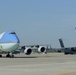 Air Force One refuels at Ramstein