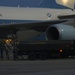 Air Force One refuels at Ramstein