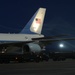 Air Force One refuels at Ramstein