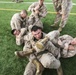 U.S. Marines practice unarmed combat techniques