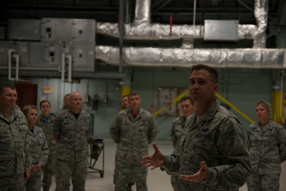 Air National Guard Readiness Center commander visit