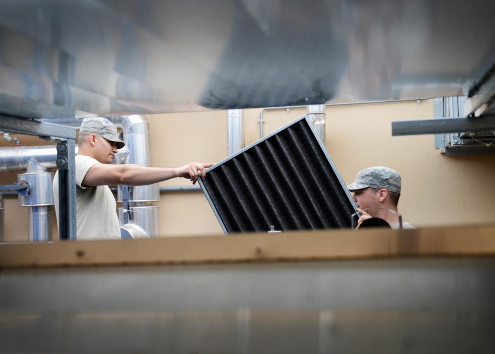 Breaking a sweat: An Airman's HVAC journey