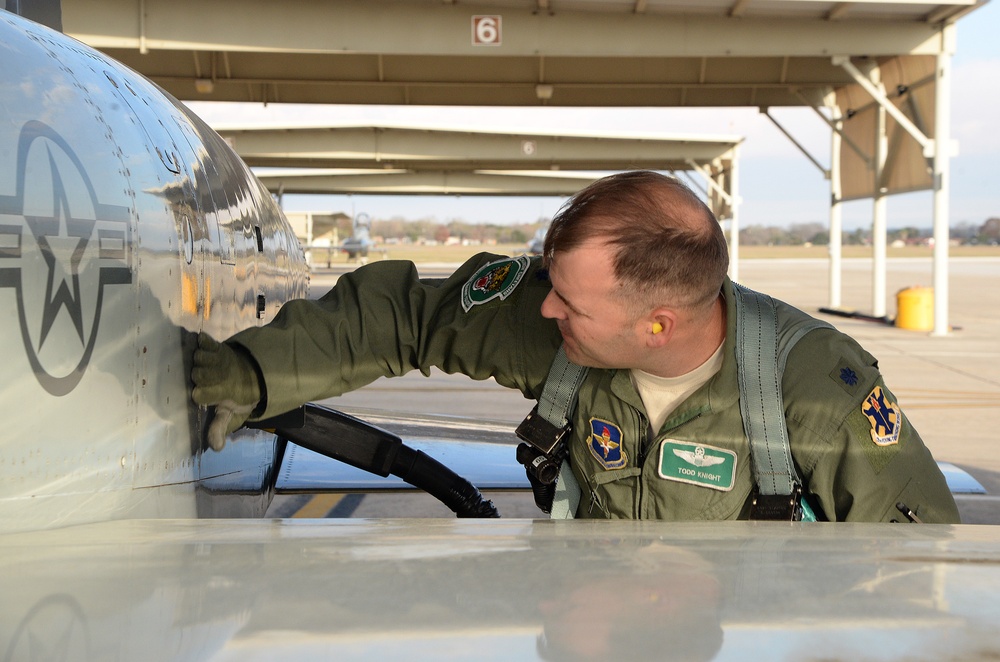 T-38 pre-flight