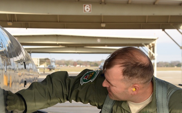 T-38 pre-flight