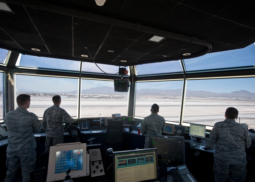 Clear for takeoff through air traffic control