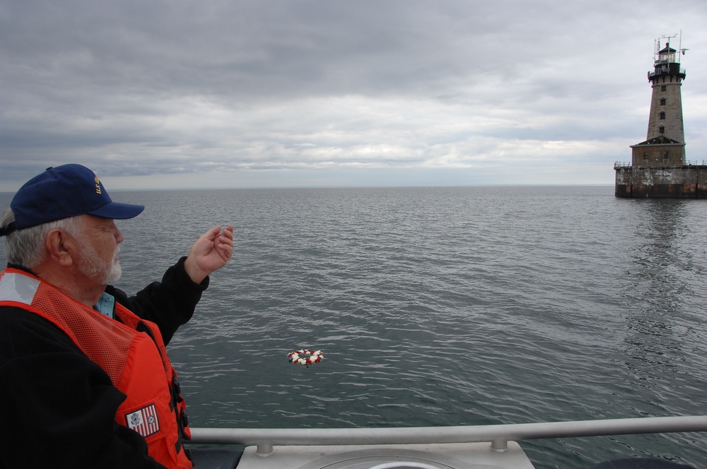 Former Coast Guard member visits Stannard Rock Lighthouse