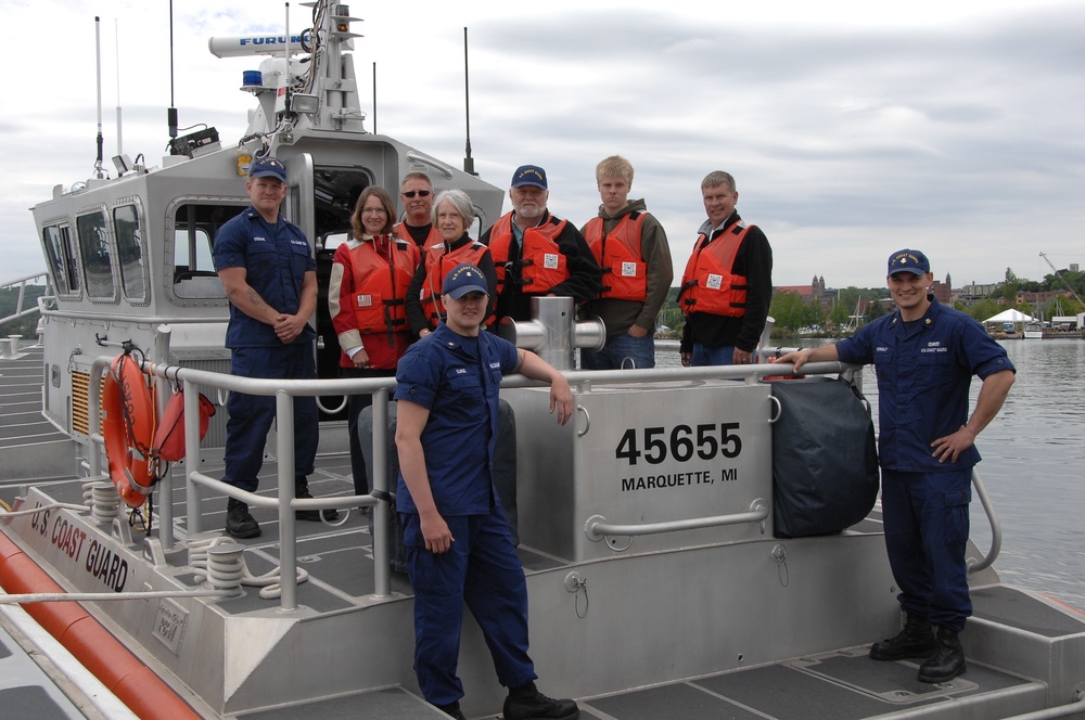 Former Coast Guard member visits Stannard Rock Lighthouse