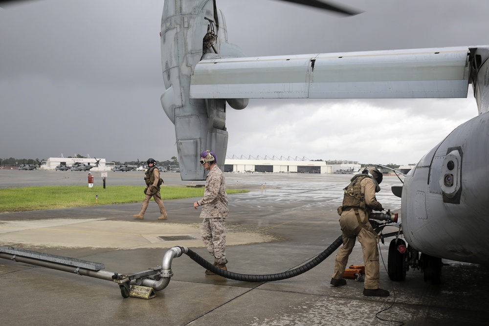 MV-22 Osprey:  Bringing the noise of freedom to confined area landing zones