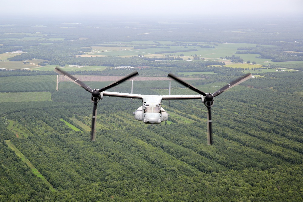 MV-22 Osprey: Bringing the noise of freedom to confined area landing zones