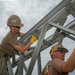 Naval Mobile Construction Battalion 4 trains to erect a Mabey Johnson Bridge