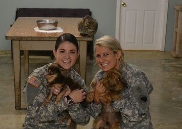 Capt. Cheryl Abbate and 2nd Lt. Tara Drumm