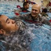 Soldiers conduct water survival training