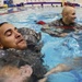 Soldiers conduct water survival training
