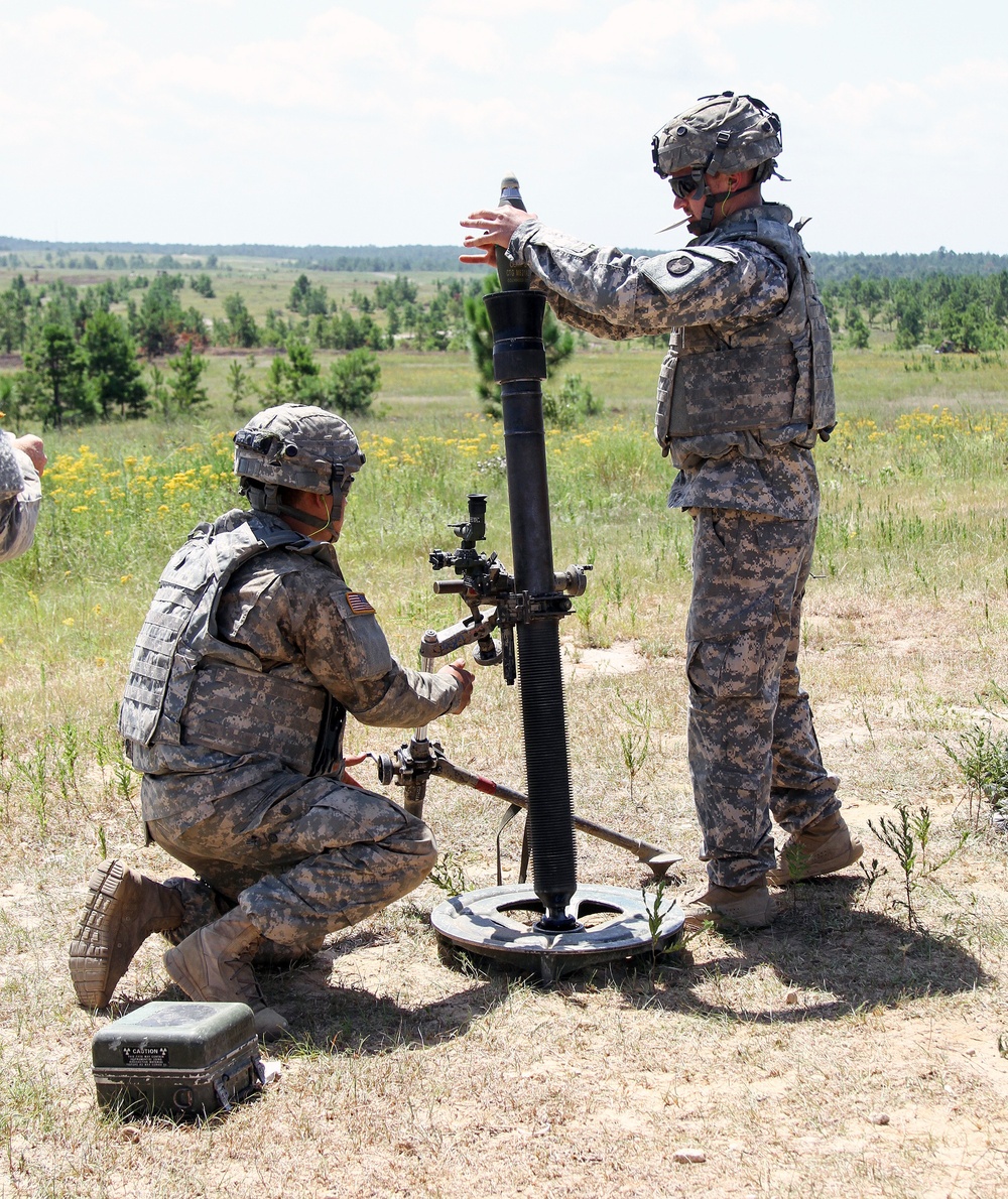 Putting rounds down range during annual training