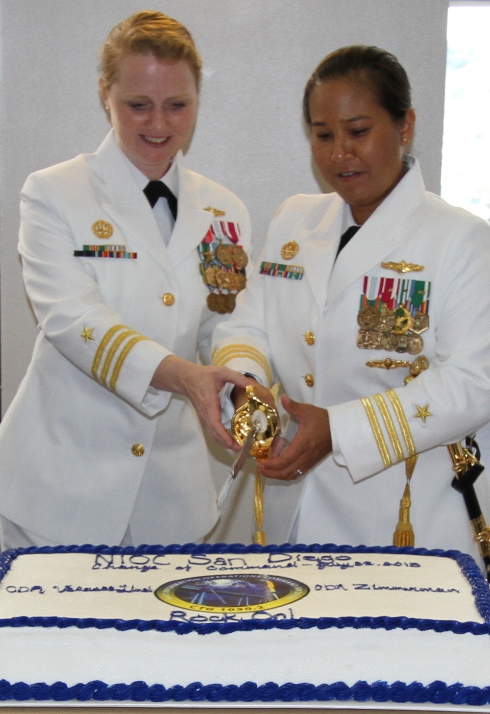 Navy Information Operations Command San Diego holds change of command