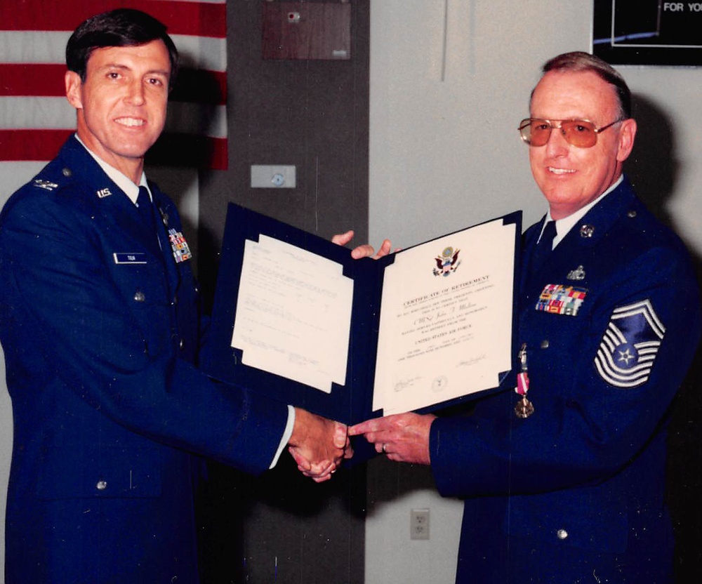 Retired chief master sergeant, GS employee retires after 52 years