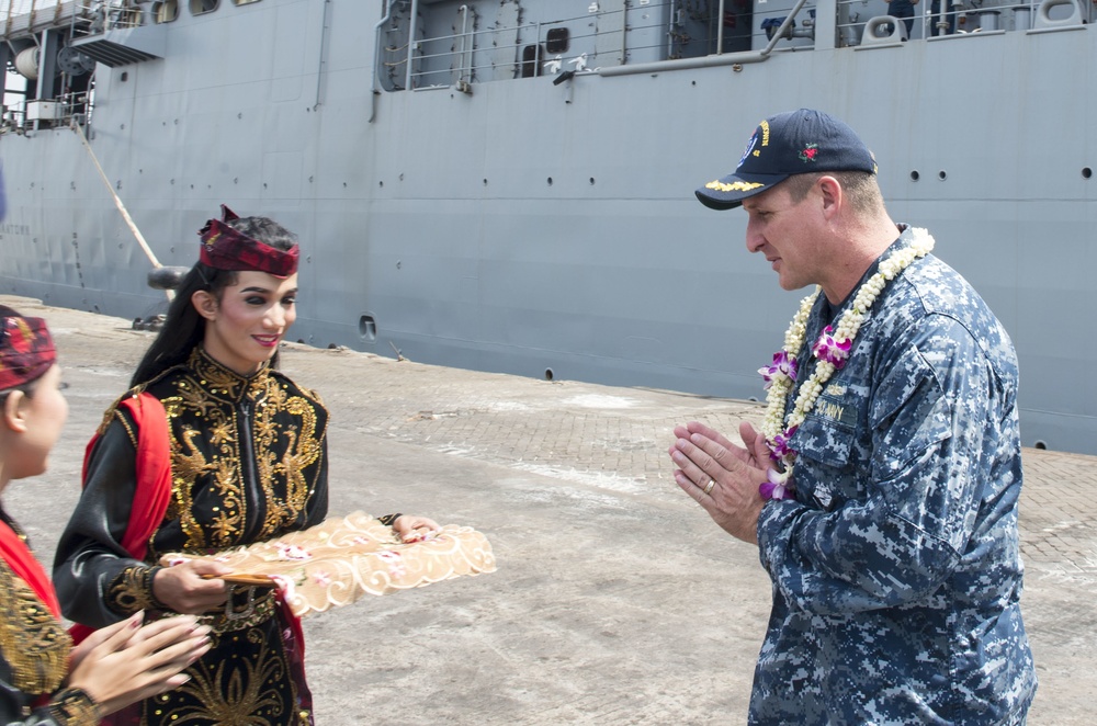 USS Germantown operations