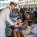 USS Mustin change of command