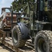 Well drillers move equipment
