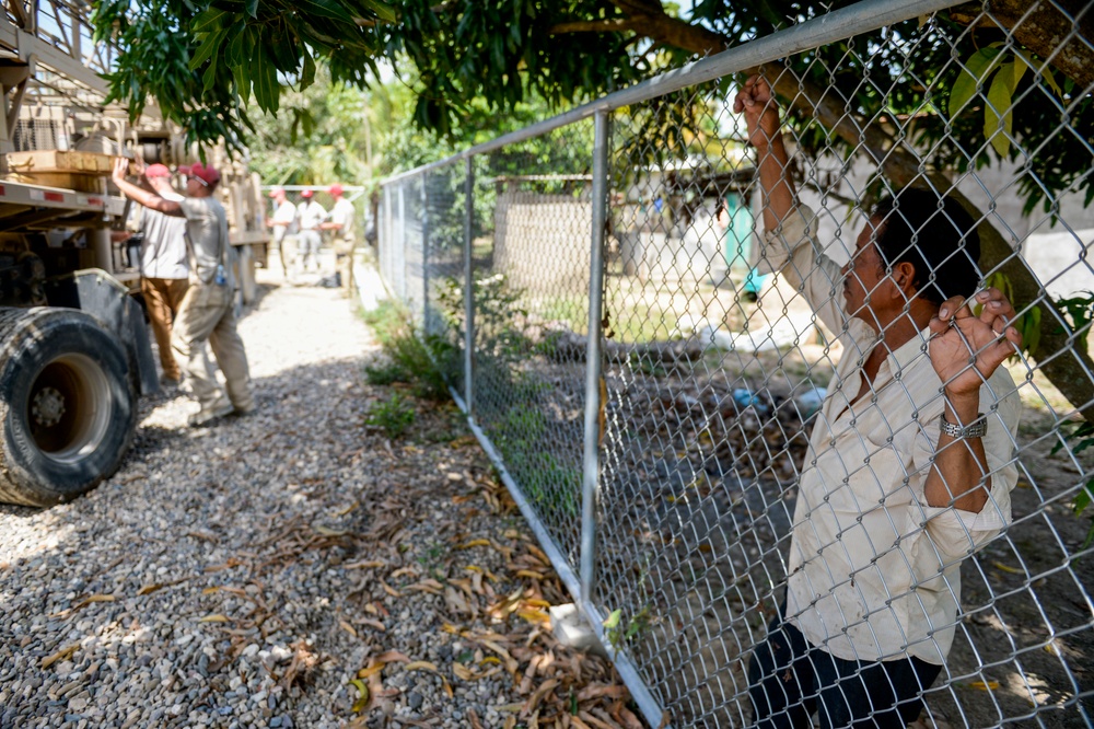 Well drillers move equipment