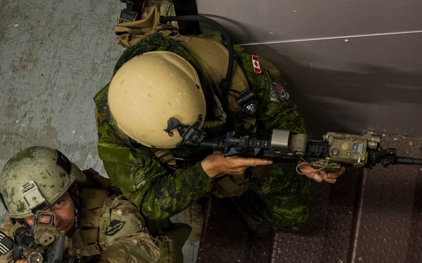 Fast roping and VBSS