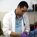 Medical team provides emergency room support