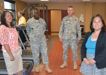 The Honorable Debra Wada visits US Army Reserve Center