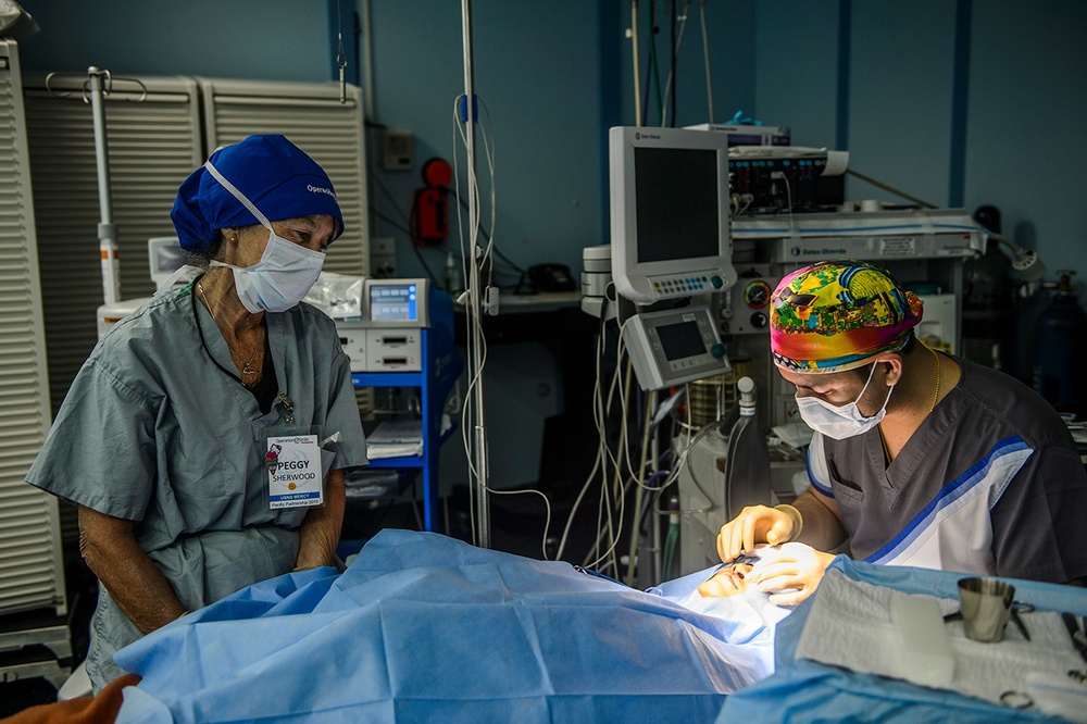 Operation Smile performs cleft lip surgeries during Pacific Partnership