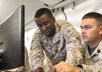 Hq. Reg., 2nd MLG, conducts battle skills exercise in order to prepare for Large Scale Exercise 15