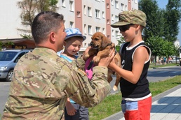 Among friends and allies: US Soldiers connect with Polish community