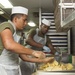 Food prep aboard USS Bonhomme Richard