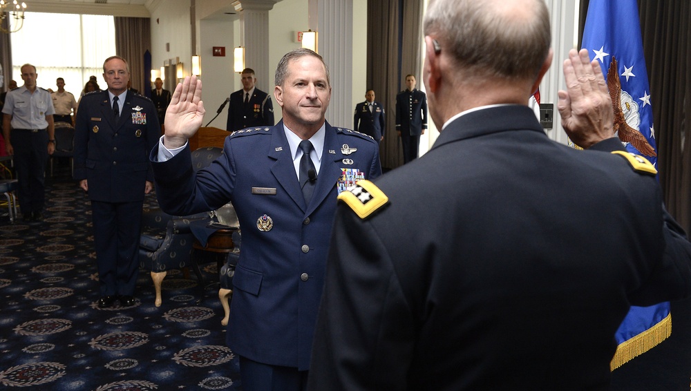 Gen. David L. Goldfein pins on 4th star - Becomes 38th Air Force Vice Chief of Staff