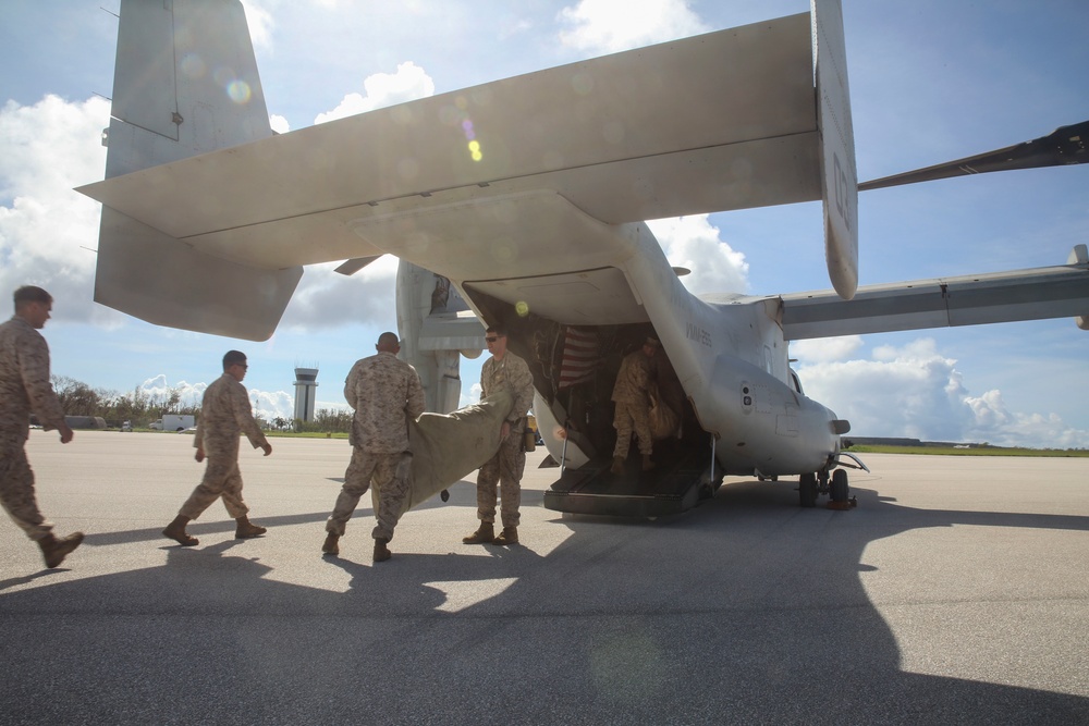 31st MEU continues to deliver relief to Saipan