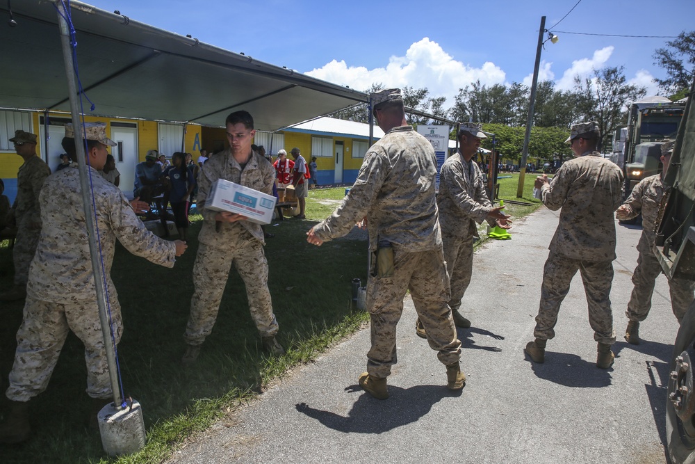 31st MEU continues to deliver relief to Saipan