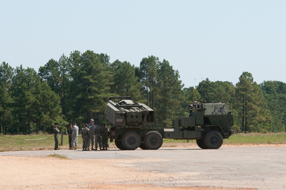 NC Guard’s HIMARS Battalion supports Carolina Thunder 2015