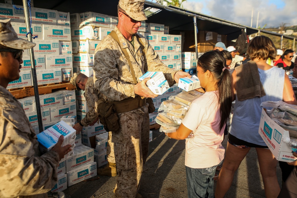 31st MEU continues to deliver relief to Saipan