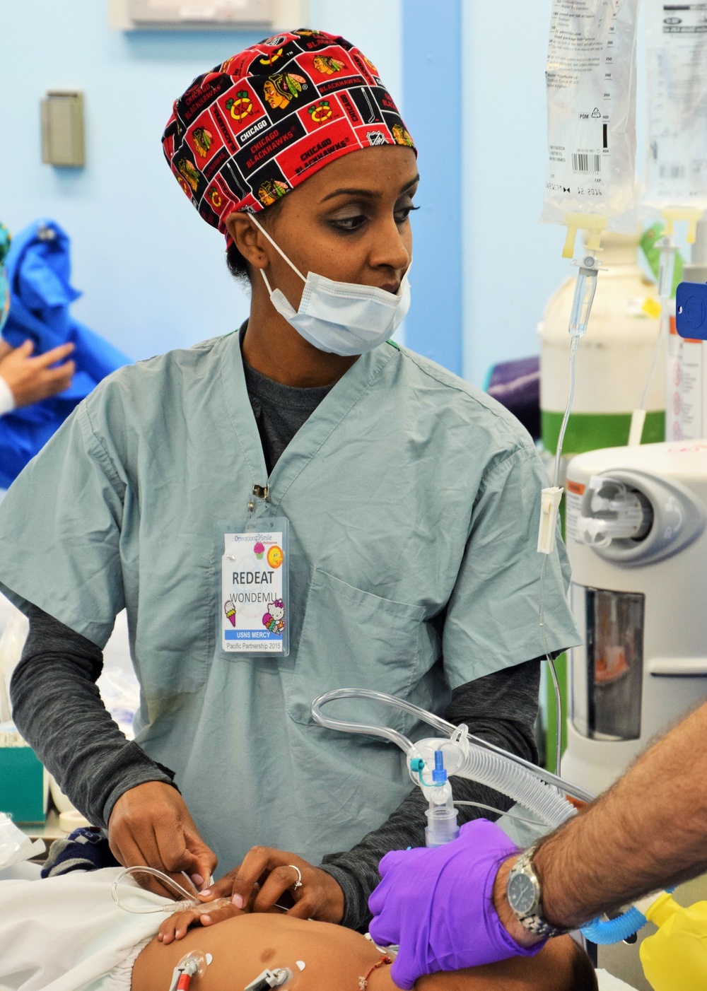 Operation Smile aboard USNS Mercy (T-AH 19) during PP15