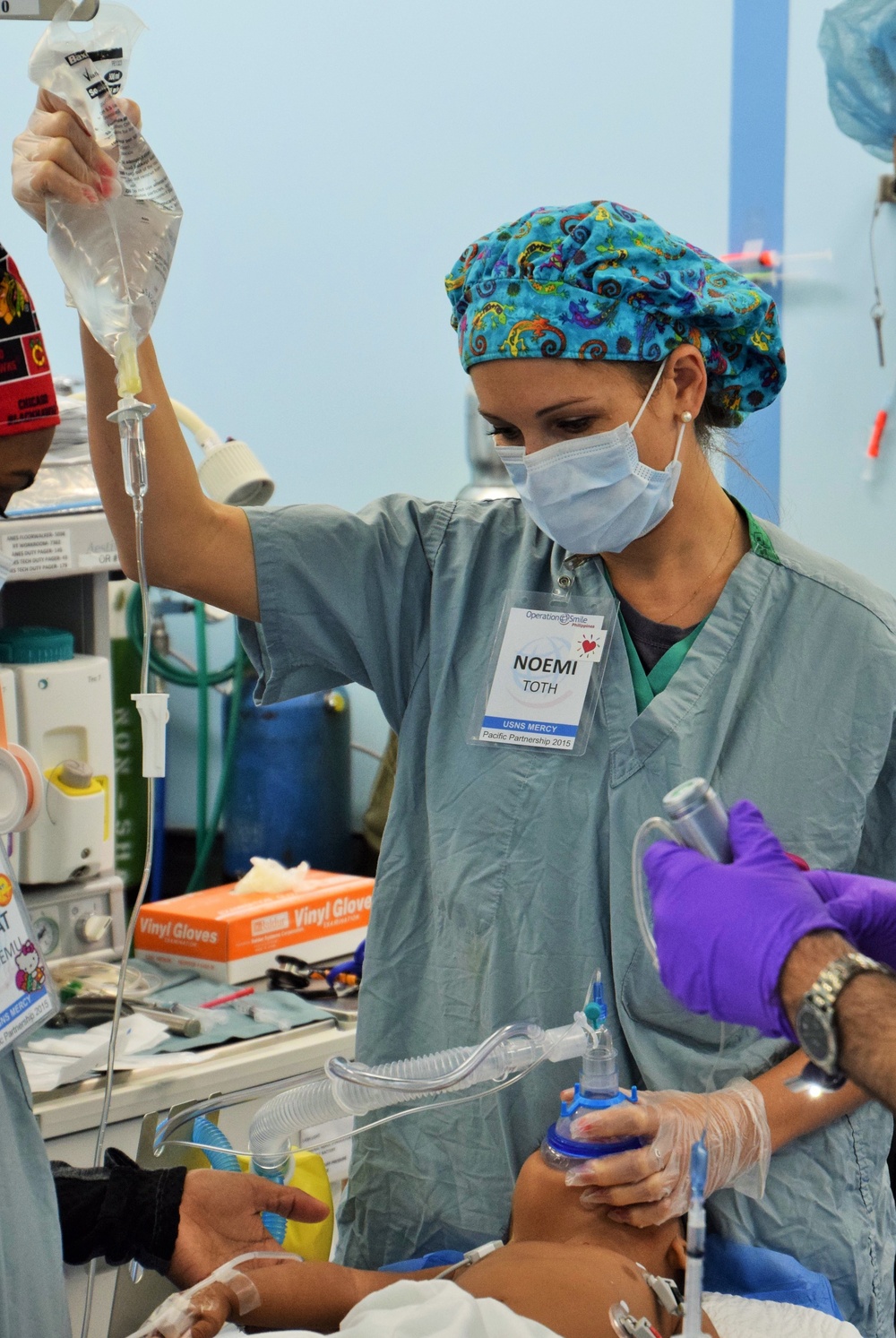 Operation Smile aboard USNS Mercy (T-AH 19) during PP15