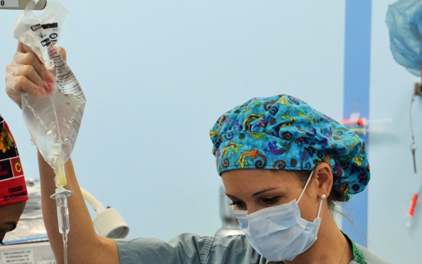 Operation Smile aboard USNS Mercy (T-AH 19) during PP15
