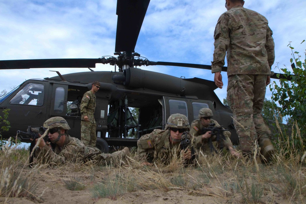 Bilateral sling load training in Lithuania