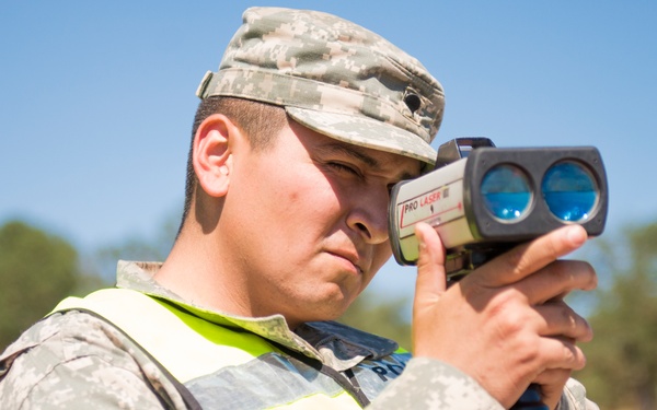 Reserve military police work side by side with Fort Hunter Liggett counterparts