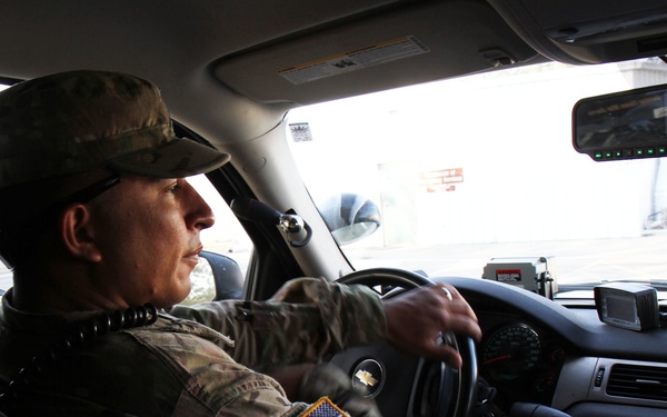 Reserve military police work side by side with Fort Hunter Liggett counterparts