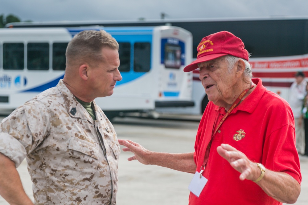 &quot;Fighting Fourth&quot; visits New River