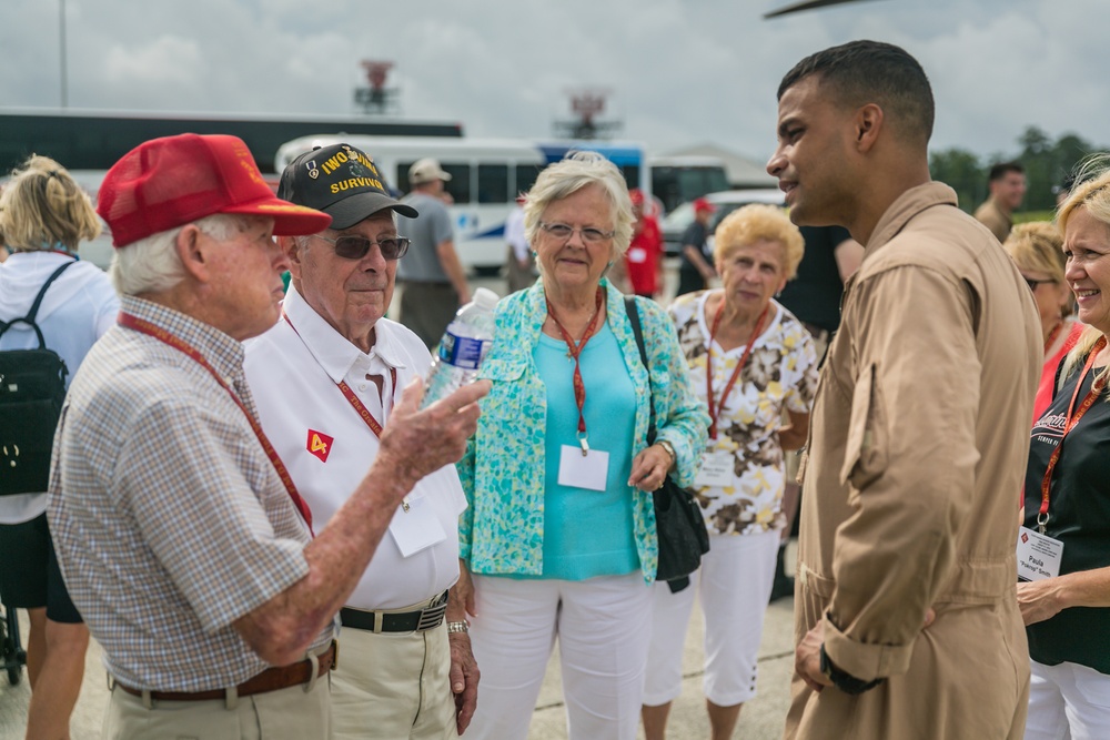 &quot;Fighting Fourth&quot; visits New River