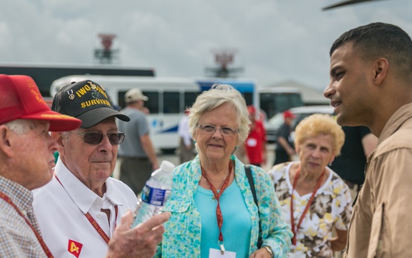 &quot;Fighting Fourth&quot; visits New River