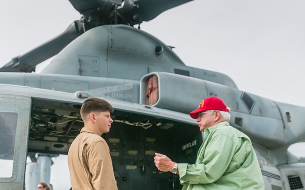 &quot;Fighting Fourth&quot; visits New River