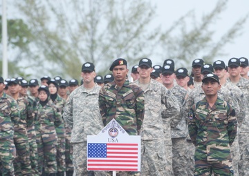 Opening ceremony kicks off Exercise Keris Aman Capstone 2015